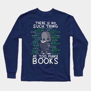 Robot Reader Long Sleeve T-Shirt